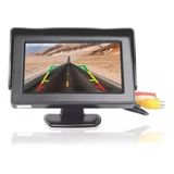 Tela Fixa Monitor Veicular 4.3 Vídeo Lcd Para Câmera Ré