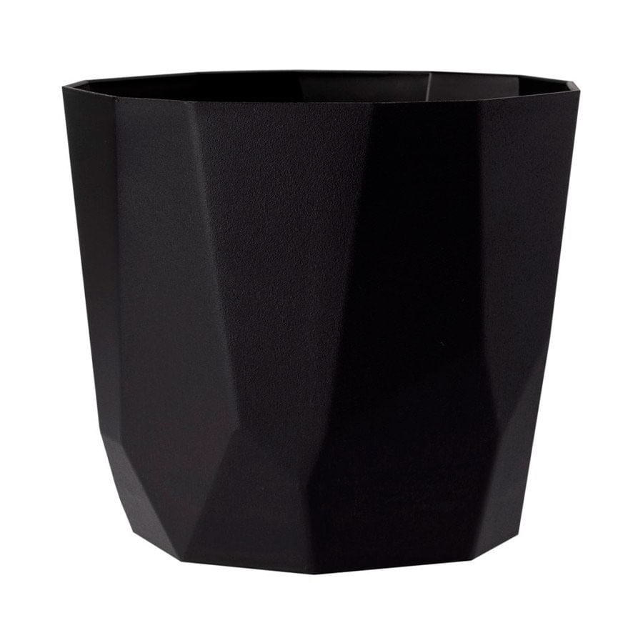 Cachepot West Garden Diamante Preto