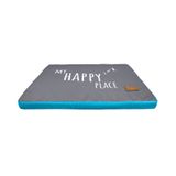 Colchonete Fábrica Pet Neon Azul Para Cães E Gatos