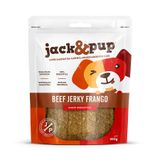 Petisco Jack&amp;pup Beef Jerky Frango Para Cães  - 450g