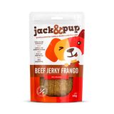 Petisco Jack&amp;pup Beef Jerky Frango Para Cães  - 60g