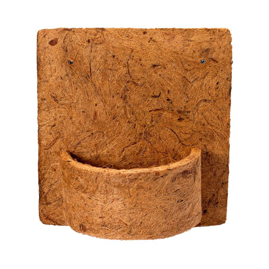 Placa Com Vaso West Garden Ecológico De Fibra De Coco