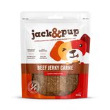 Petisco Jack&amp;pup Beef Jerky Carne Para Cães - 450g