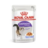 Ração Úmida Royal Canin Jelly Para Gatos Adutos Castrados 85g