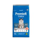 Ração Premier Para Gatos Castrados De 6 Meses A 6 Anos Sabor Frango - 7,5kg