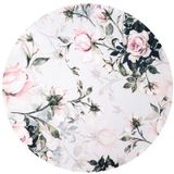 Kit 4 Capas para Sousplat Floral Vintage Rosa da Charlô 35cmx35cm