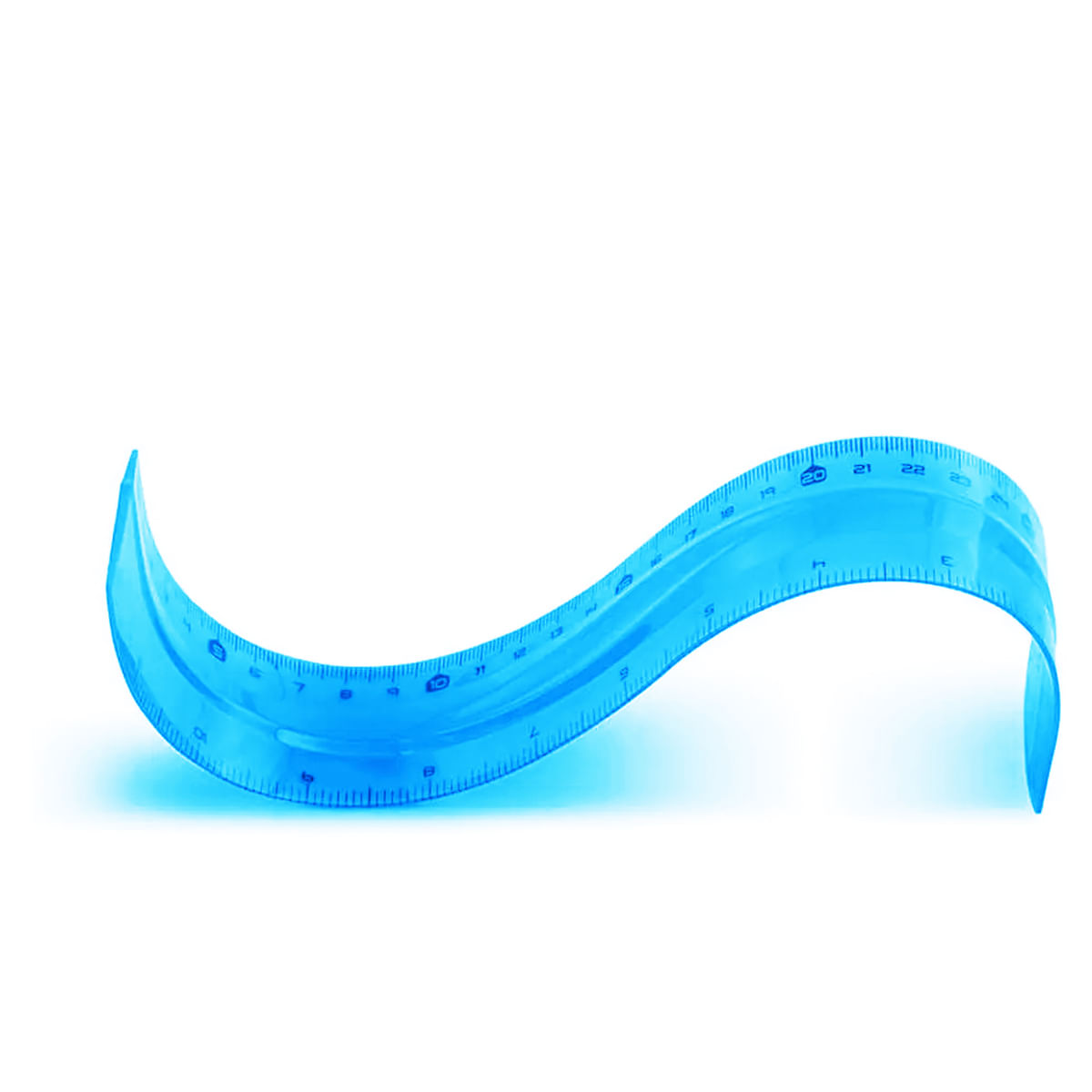 Régua Flexível Floppy 30 Cm – Tris