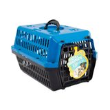 Caixa De Transporte Alvorada New Azul Para Cães E Gatos - Tamanho 1