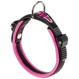 Coleira Ferplast Ergofluo C Para Cães Rosa - 2,5cm x 51cm