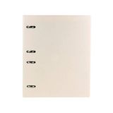 Caderno Argolado Bege Fichário Yes A4 Colegial Tons Pastel