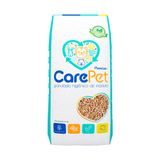 Areia Granulada de Madeira Premium CarePet para Gatos - 2,5kg