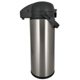 Garrafa Térmica Manual Pressão Inox 1,8L Carrefour Prata HO230018