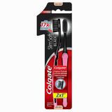 Escova Dental Colgate Slim Soft Black Suave Cores Sortidas 2un