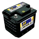 Bateria Moura 50 Amperes 12v Polo Positivo Lado Direito Caixa Alta Livre De Manutenção - M50ed