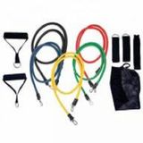 Kit Tubing Elástico 11 Itens Treinamento Funcional Pilates