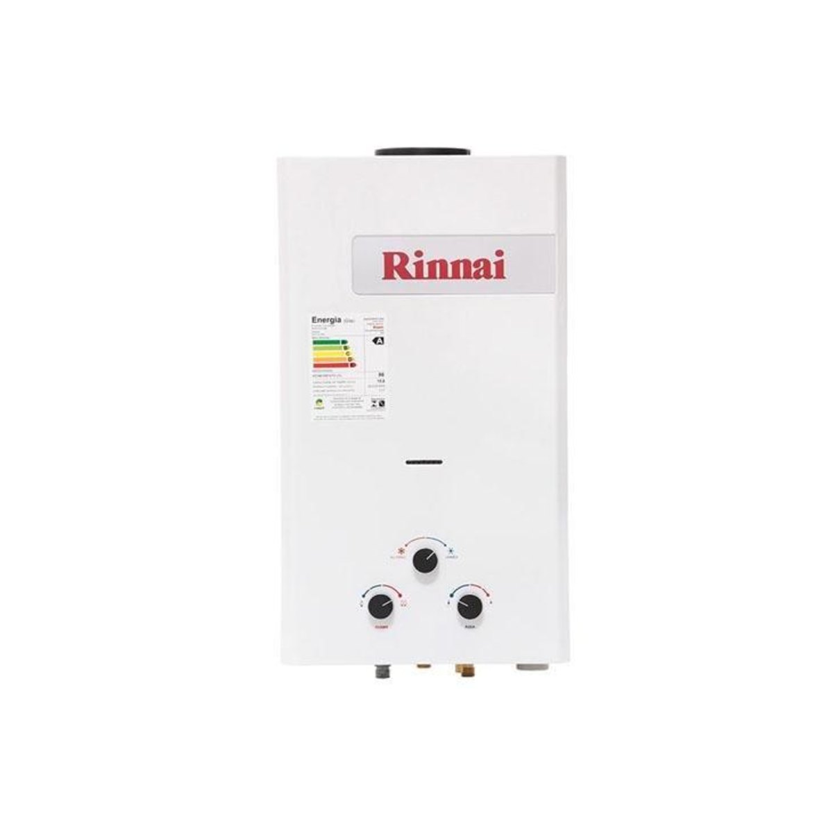 Aquecedor de Água Gás GLP Rinnai M15 REU-M150 CFHB, 15 Litros