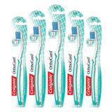 Kit 5 Escova Dental Colgate Orthogard Cabeça Ultra Compacta