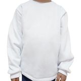 Moleton Infantil Branco N. 10