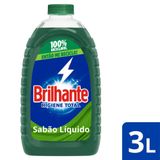 Lava-roupas Líquido Brilhante Roupas Brancas E Coloridas Higiene Total 3l