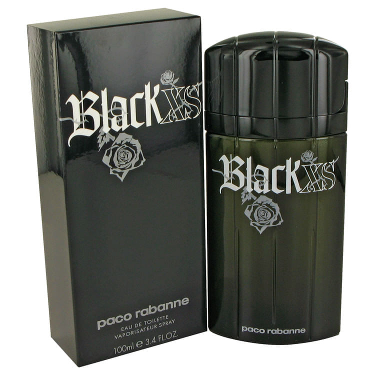 black xs eau de toilette masculino 100 ml