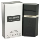 Perfume Masculino Silver Black Azzaro 50 ML Eau De Toilette