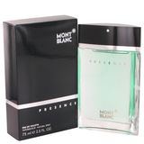 Perfume Masculino Presence Mont Blanc 75 ML Eau De Toilette