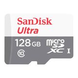 Cartão De Memória Sandisk Micro Sdxc Ultra 128gb 100 Mb/s