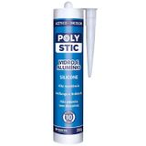 Silicone Incolor Acético Tubo 250g Para Vidro E Alumínio Zk138 Pulvitec