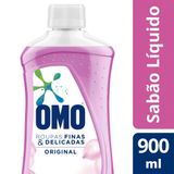Lava-roupas Líquido Omo Roupas Finas e Delicadas Original 900ml