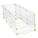 Canil Portátil Bragança Cães Branco - Tamanho 1