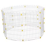 Canil Portátil Bragança Cães Branco - Tamanho 3