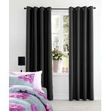 Cortina Blackout Sala/Quarto em Tecido 2,00 x1,80 Preto | Admirare