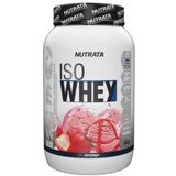 Iso Whey - 900g Morango - Nutrata