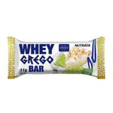 Barra Whey Grego Bar - 1 Unidade de 40g Torta de Limão - Nutrata