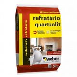 Argamassa Refratário Alta Temperatura 5 Kg Quartzolit