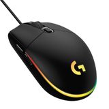 Mouse gamer G203 RGB 8000DPI 6 botões preto - Logitech