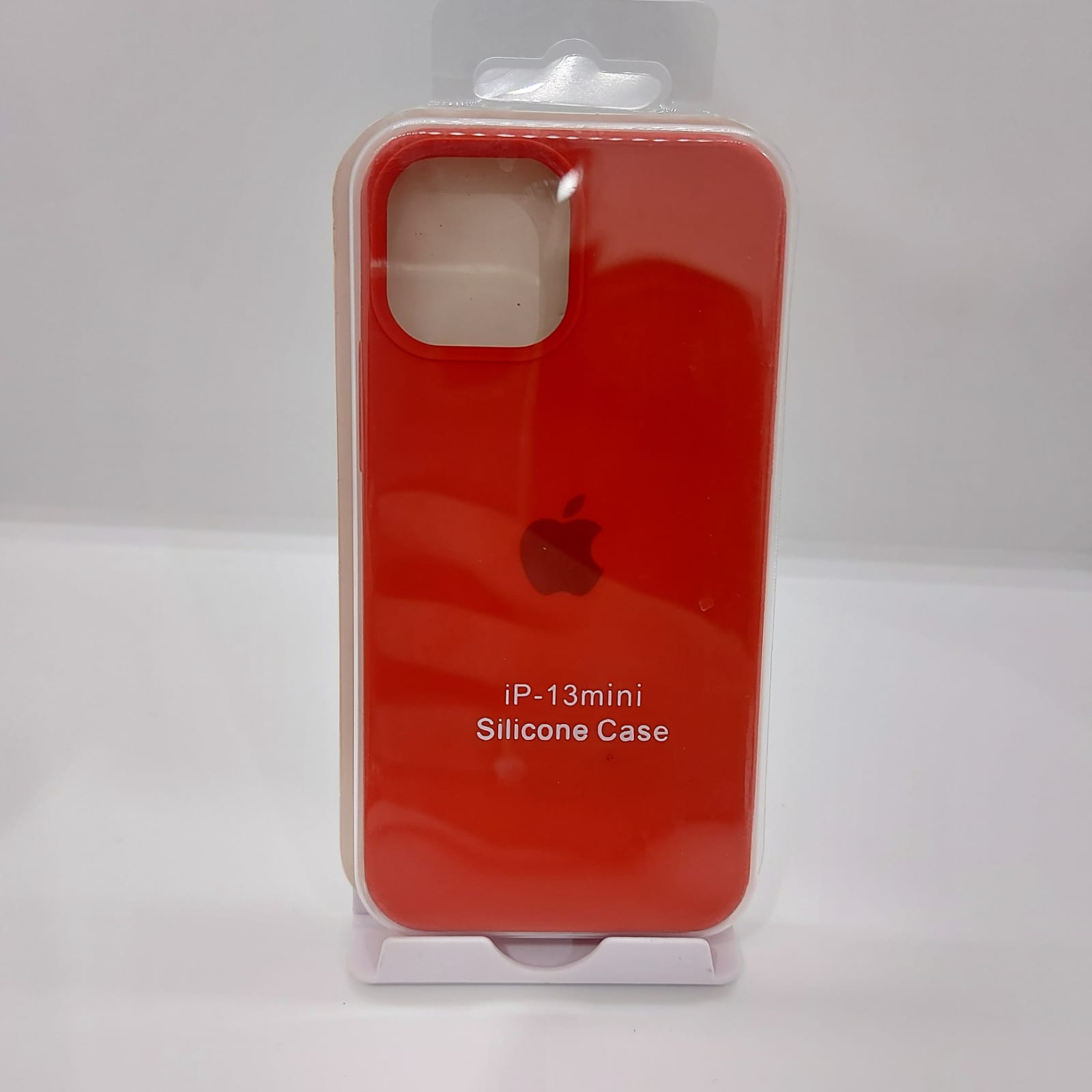 Capa De Silicone Com Interior Aveludado Premium Com Maçã - Fechada No Fundo - Iphone 13 Mini (alta Qualidade!)