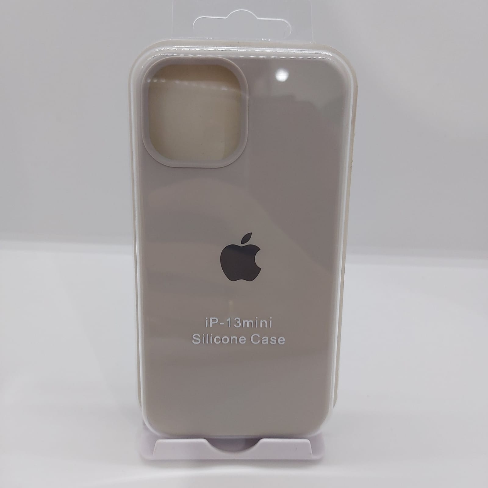 Capa De Silicone Com Interior Aveludado Premium Com Maçã - Fechada No Fundo - Iphone 13 Mini (alta Qualidade!)