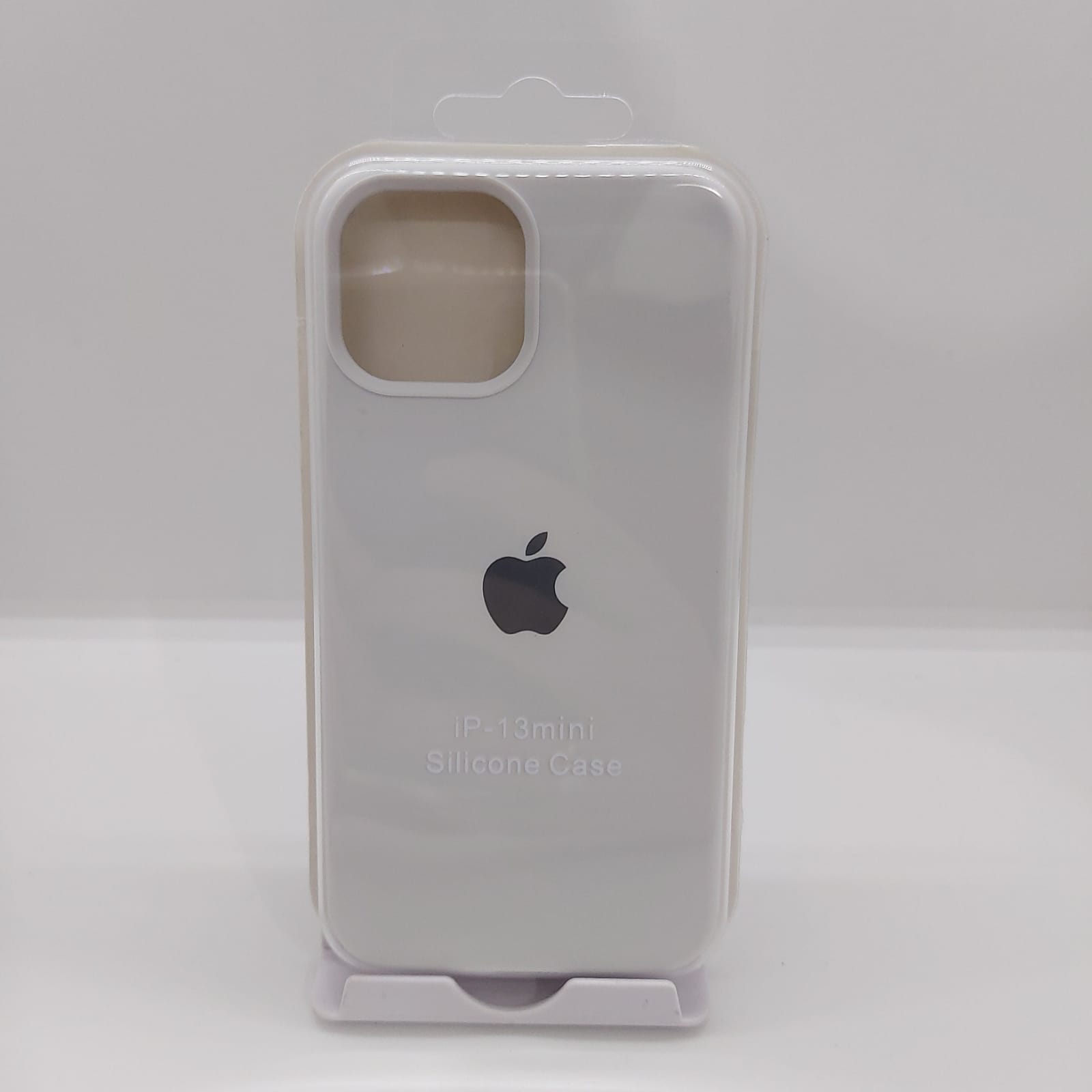 Capa De Silicone Com Interior Aveludado Premium Com Maçã - Fechada No Fundo - Iphone 13 Mini (alta Qualidade!)