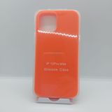 Capa Case De Silicone Com Interior Aveludado Premium Com Maçã - Fundo Fechado - Iphone 12 Pro Max (alta Qualidade!)