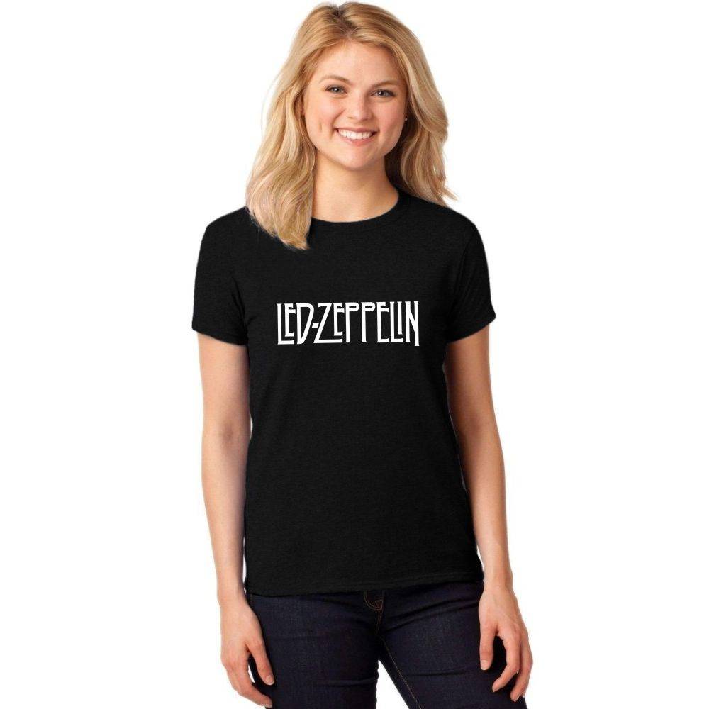 camiseta feminina led zeppelin