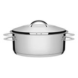 Caçarola Tramontina Solar Rasa Inox Fundo Triplo 28 Cm 7,1 L