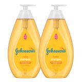 Kit com 2 Shampoos Johnson's Baby Regular 750ml