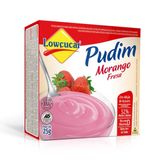 Pudim Lowçucar Zero Açúcares Sabor Morango 25g