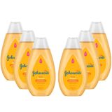 Kit Shampoo Johnsons Baby Regular 200ml com 6 unidades