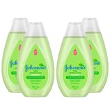 Kit Shampoo Johnson's Baby Cabelos Claros 200ml c/4 unidades