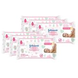 Kit Toalhas Umedecidas Johnsons Baby Extra Cuidado 6 pacotes com 96 unidades cada