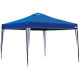 Gazebo Mor 3531 X-Flex Oxford c/ Silvercoating 3x3m Azul