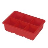 Forma de Silicone Gelo 6 Cubos - Mor