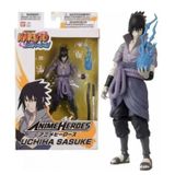 Boneco Naruto Série 1 Articulado Uchiha Sasuke - Fun